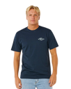 The Rip Curl Mens Hazey Days T-Shirt in Dark Navy