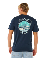 The Rip Curl Mens Hazey Days T-Shirt in Dark Navy