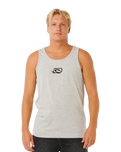 The Rip Curl Mens Inner Visions Vest in Grey Marle