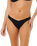 Vibe Surf High Cheeky Bikini Bottoms in Black