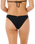 Vibe Surf High Cheeky Bikini Bottoms in Black