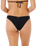Vibe Surf High Cheeky Bikini Bottoms in Black