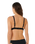 Vibe Surf V Neck Bikini Top in Black