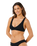 Vibe Surf V Neck Bikini Top in Black
