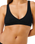 Vibe Surf V Neck Bikini Top in Black