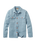 The Passenger Mens Island Heavy Twill Shirt in Faded Denim