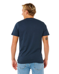 The Rip Curl Mens Streamline Likemumma T-Shirt in Dark Navy