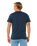 The Rip Curl Mens Streamline Likemumma T-Shirt in Dark Navy