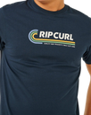 The Rip Curl Mens Streamline Likemumma T-Shirt in Dark Navy