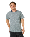 AOTS Stripe T-Shirt in Dark Navy