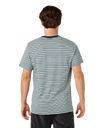 AOTS Stripe T-Shirt in Dark Navy