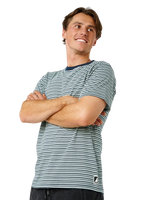 AOTS Stripe T-Shirt in Dark Navy