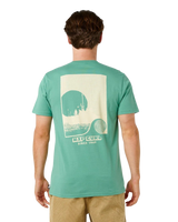 AOTS Sailboat T-Shirt in Leaf Green