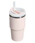 The Stanley Quencher H2.0 Flowstate 0.6L Tumbler in Rose Quartz 2.0