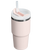 The Stanley Quencher H2.0 Flowstate 0.6L Tumbler in Rose Quartz 2.0