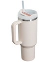 The Stanley Quencher H2.0 FlowState 1.2L Tumbler in Rose Quartz 2.0