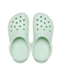 The Crocs Womens Classic Clogs in Mint Tint