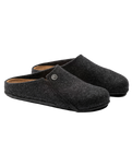 Zermatt Wool Felt Slipper in Anthracite