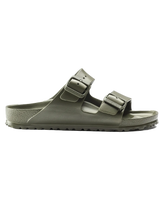 The Birkenstock Womens Arizona Essentials Eva Sandals in Khaki