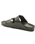 The Birkenstock Womens Arizona Essentials Eva Sandals in Khaki