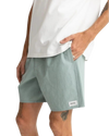 Box Jam Shorts in Seafoam