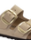 Arizona Big Buckle Nubuk Leather Sandals in Sandcastle
