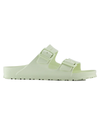 The Birkenstock Womens Arizona EVA Sandals in Faded Lime