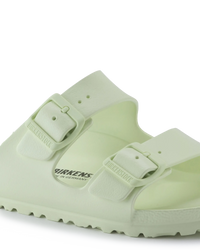 The Birkenstock Womens Arizona EVA Sandals in Faded Lime