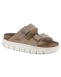 The Birkenstock Womens Papillio Arizona Chunky Sandals in Warm Sand