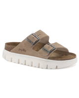 The Birkenstock Womens Papillio Arizona Chunky Sandals in Warm Sand