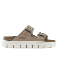 The Birkenstock Womens Papillio Arizona Chunky Sandals in Warm Sand