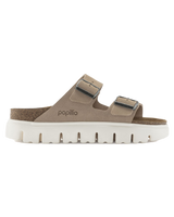 The Birkenstock Womens Papillio Arizona Chunky Sandals in Warm Sand