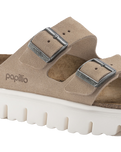 The Birkenstock Womens Papillio Arizona Chunky Sandals in Warm Sand