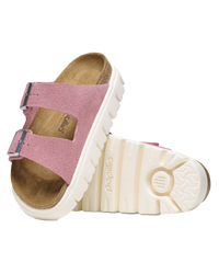 The Birkenstock Womens Papillio Arizona Chunky Sandals in Candy Pink