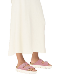 The Birkenstock Womens Papillio Arizona Chunky Sandals in Candy Pink