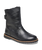 Uppsala Natural Leather Boots in Black