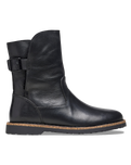 Uppsala Natural Leather Boots in Black