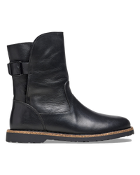 Uppsala Natural Leather Boots in Black