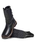 Uppsala Natural Leather Boots in Black