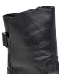 Uppsala Natural Leather Boots in Black