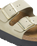 The Birkenstock Womens Papillio Arizona Platform Nubuck Sandals in Eucalyptus