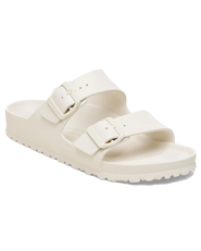The Birkenstock Womens Arizona EVA Sandals in Eggshell
