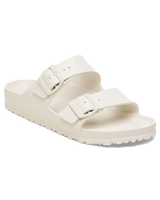 The Birkenstock Womens Arizona EVA Sandals in Eggshell