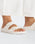 The Birkenstock Womens Arizona EVA Sandals in Eggshell