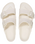The Birkenstock Womens Arizona EVA Sandals in Eggshell