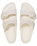 The Birkenstock Womens Arizona EVA Sandals in Eggshell