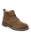 The Birkenstock Womens Uppsala Mid Shearling Suede Leather Boots in Dark Tea