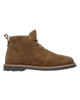 The Birkenstock Womens Uppsala Mid Shearling Suede Leather Boots in Dark Tea