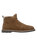 The Birkenstock Womens Uppsala Mid Shearling Suede Leather Boots in Dark Tea