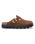The Birkenstock Womens Papillio Boston Chunky Suede Leather Sandals in Dark Tea & Black